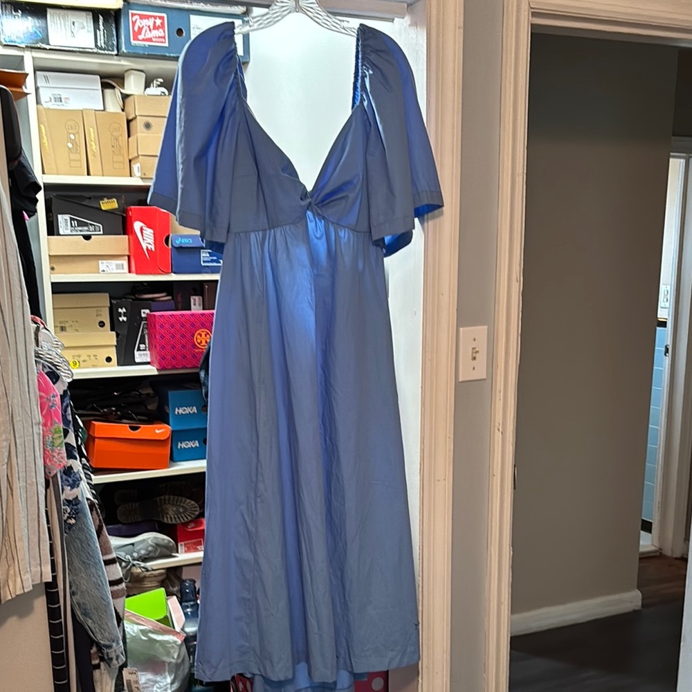 Abercrombie tie back maxi